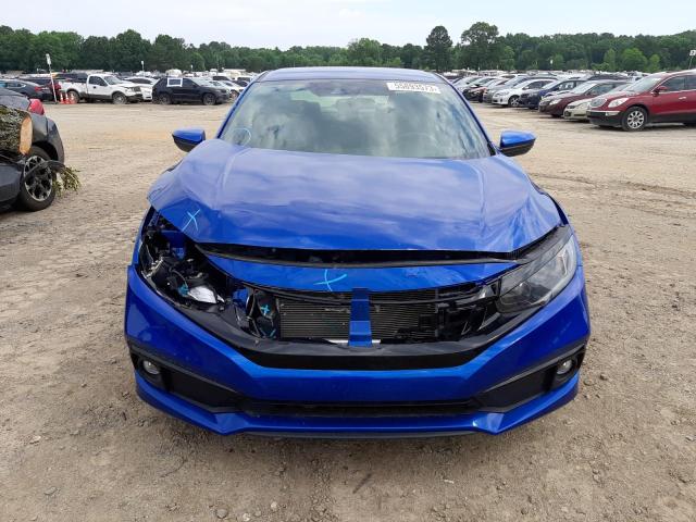 2HGFC2F85MH535287 - 2021 HONDA CIVIC SPORT 蓝色 照片 5