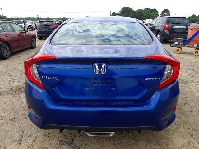 2HGFC2F85MH535287 - 2021 HONDA CIVIC SPORT 蓝色 照片 6