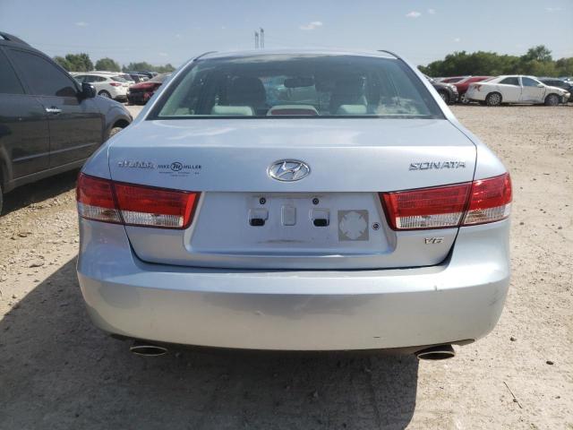 5NPEU46F16H069045 - 2006 HYUNDAI SONATA GLS SILVER photo 6