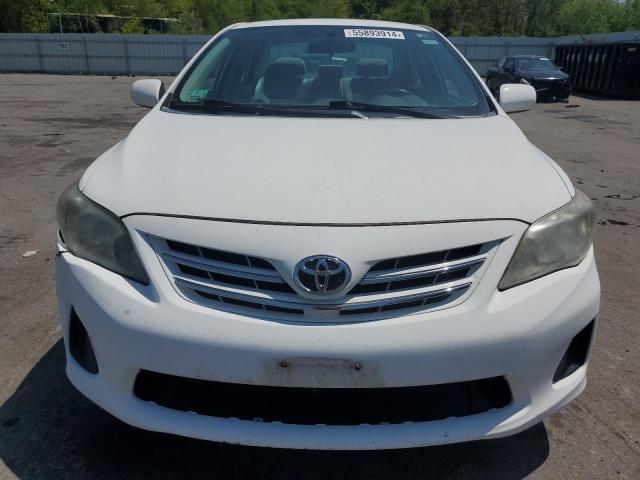 2T1BU4EE5DC955199 - 2013 TOYOTA COROLLA BASE თეთრი ფოტო 5