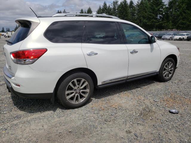 5N1AR2MM7EC681133 - 2014 NISSAN PATHFINDER S WHITE photo 3