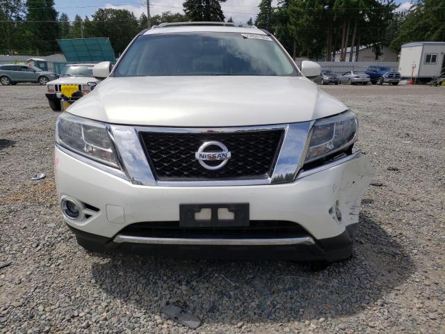5N1AR2MM7EC681133 - 2014 NISSAN PATHFINDER S WHITE photo 5