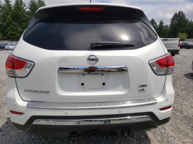 5N1AR2MM7EC681133 - 2014 NISSAN PATHFINDER S WHITE photo 6