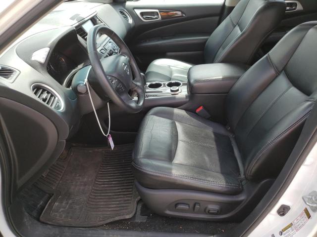 5N1AR2MM7EC681133 - 2014 NISSAN PATHFINDER S WHITE photo 7