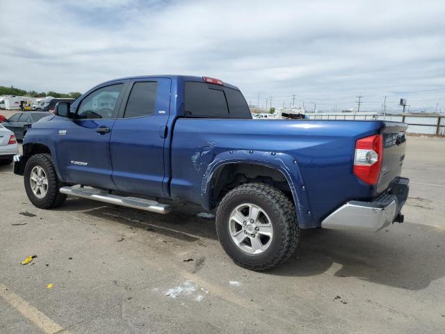 5TFUY5F10EX397697 - 2014 TOYOTA TUNDRA DOUBLE CAB SR/SR5 BLUE photo 2