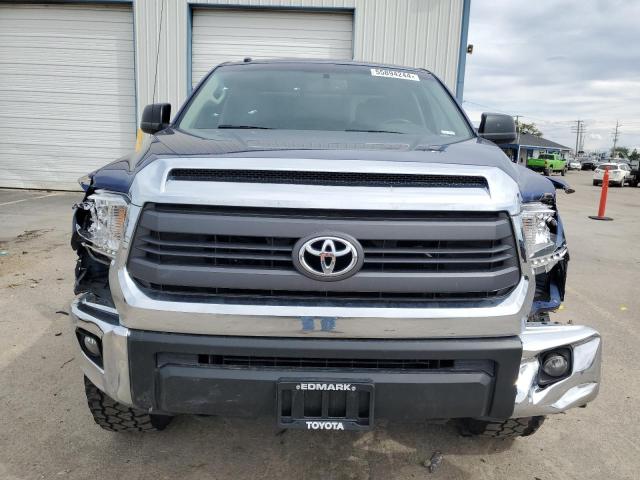 5TFUY5F10EX397697 - 2014 TOYOTA TUNDRA DOUBLE CAB SR/SR5 BLUE photo 5