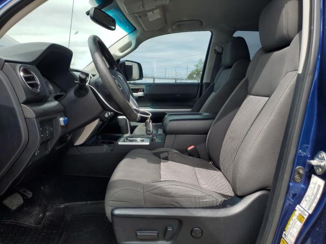 5TFUY5F10EX397697 - 2014 TOYOTA TUNDRA DOUBLE CAB SR/SR5 BLUE photo 7