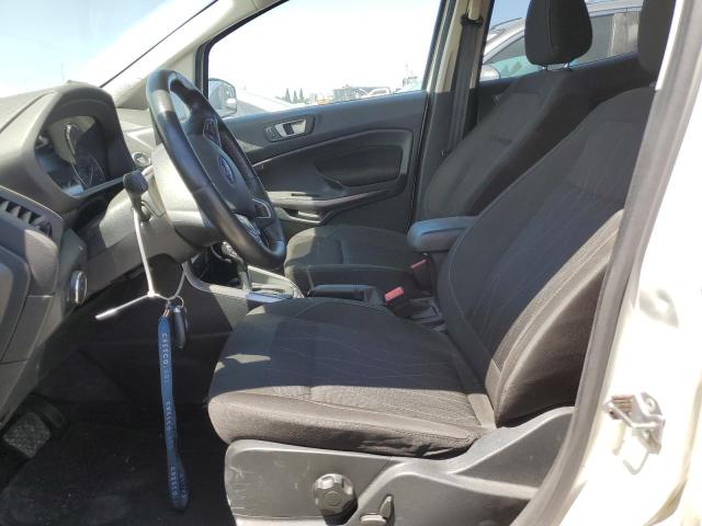 MAJ6S3GL7LC332192 - 2020 FORD ECOSPORT SE WHITE photo 7
