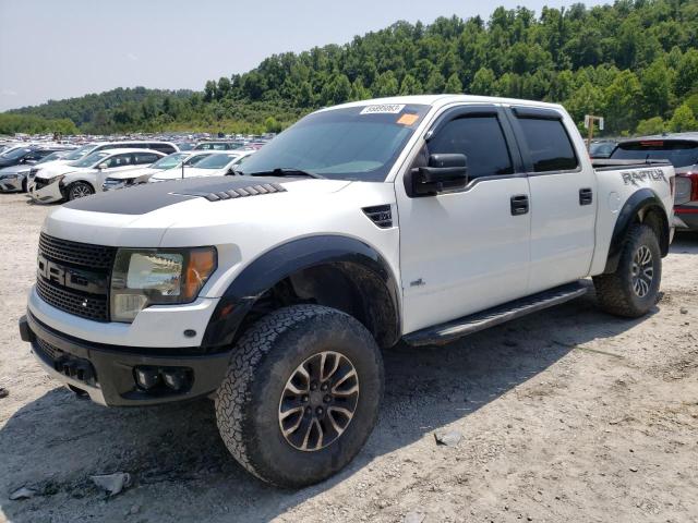 1FTFW1R61BFC40387 - 2011 FORD F150 SVT RAPTOR WHITE photo 1