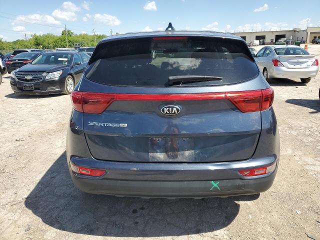 KNDPM3AC3J7339566 - 2018 KIA SPORTAGE LX GRAY photo 6