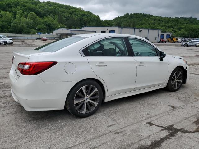 4S3BNAL6XF3058284 - 2015 SUBARU LEGACY 2.5I LIMITED WHITE photo 3