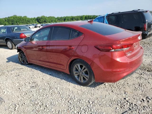 5NPD84LF2HH135206 - 2017 HYUNDAI ELANTRA SE RED photo 2