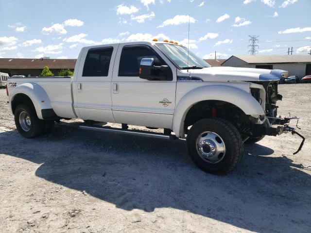 1FT8W3DT7FEC93690 - 2015 FORD F350 SUPER DUTY WHITE photo 4