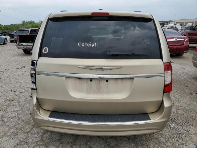 2C4RC1BG3DR645333 - 2013 CHRYSLER TOWN & COU TOURING 金色 照片 6