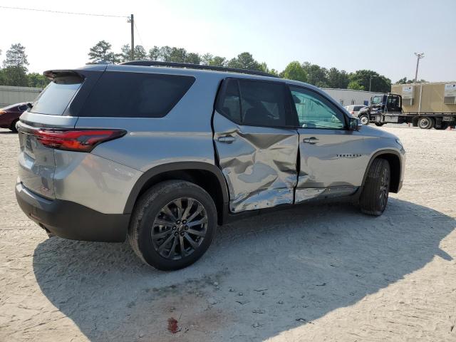 1GNERJKW5PJ247643 - 2023 CHEVROLET TRAVERSE RS SILVER photo 3