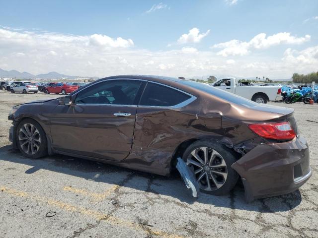 1HGCT2B87DA002929 - 2013 HONDA ACCORD EXL BROWN photo 2