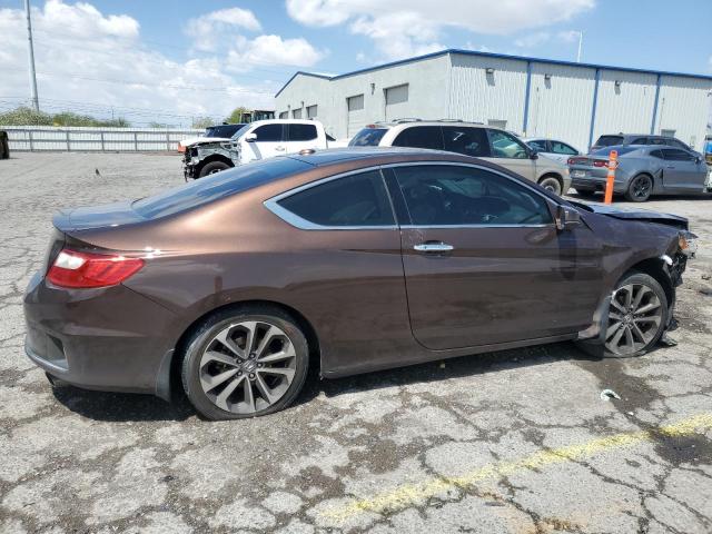 1HGCT2B87DA002929 - 2013 HONDA ACCORD EXL BROWN photo 3