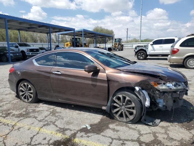 1HGCT2B87DA002929 - 2013 HONDA ACCORD EXL BROWN photo 4