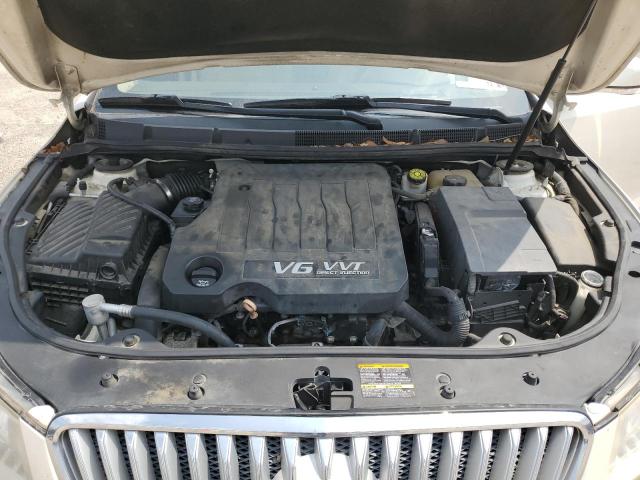 1G4GE5ED4BF208158 - 2011 BUICK LACROSSE CXS WHITE photo 11