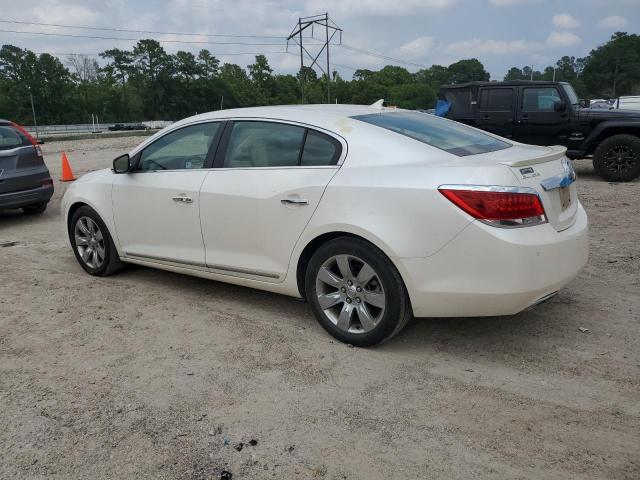 1G4GE5ED4BF208158 - 2011 BUICK LACROSSE CXS WHITE photo 2