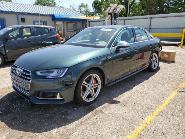 WAUC4AF42JA168412 - 2018 AUDI S4 PRESTIGE GREEN photo 1