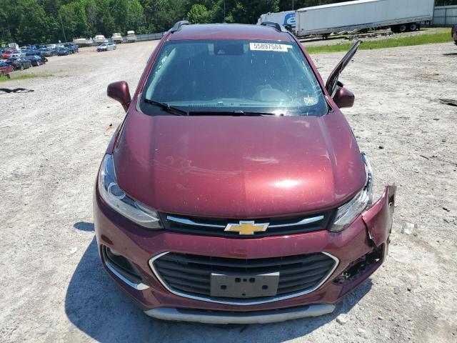 3GNCJMSBXHL153071 - 2017 CHEVROLET TRAX PREMIER BURGUNDY photo 5