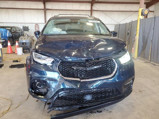 2C4RC3BG6NR105844 - 2022 CHRYSLER PACIFICA TOURING L BLUE photo 5