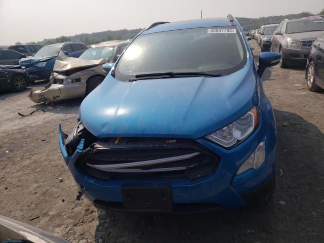 MAJ3S2GE7KC304020 - 2019 FORD ECOSPORT SE BLUE photo 5