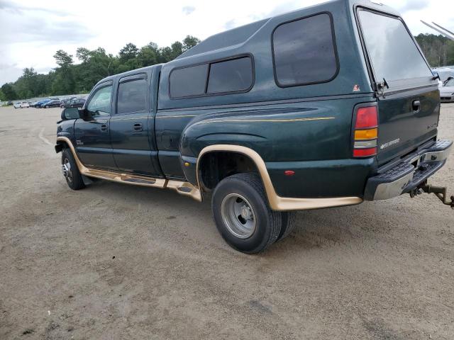 1GCJC33133F177354 - 2003 CHEVROLET SILVERADO C3500 GREEN photo 2