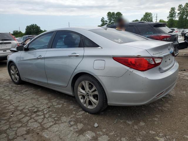 5NPEC4AC1BH164795 - 2011 HYUNDAI SONATA SE SILVER photo 2