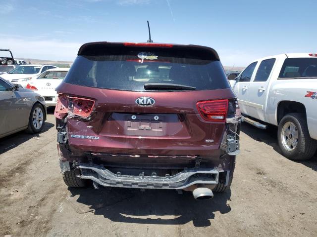 5XYPGDA3XLG639740 - 2020 KIA SORENTO L MAROON photo 6