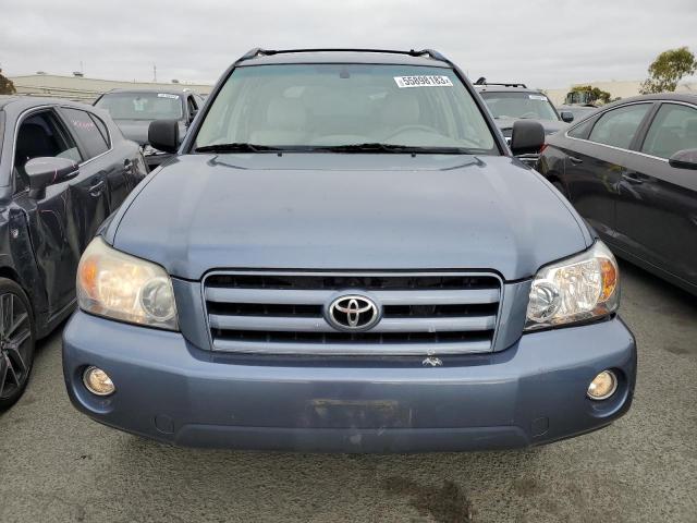 JTEEP21A860149040 - 2006 TOYOTA HIGHLANDER LIMITED BLUE photo 5