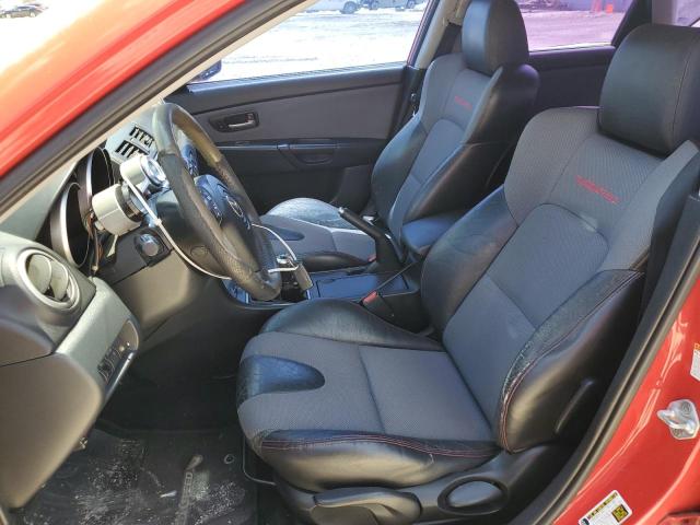 JM1BK34L371686533 - 2007 MAZDA SPEED 3 RED photo 7