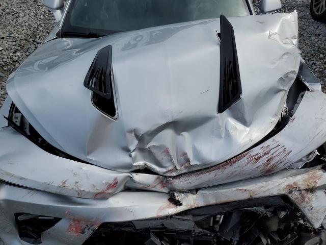 1G1FG1R76G0141332 - 2016 CHEVROLET CAMARO SS SILVER photo 11