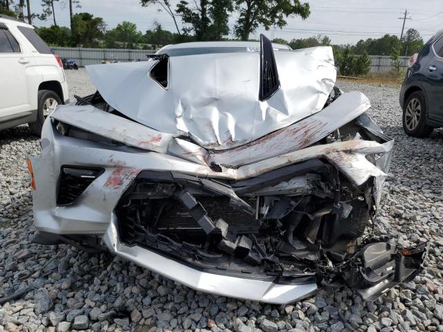 1G1FG1R76G0141332 - 2016 CHEVROLET CAMARO SS SILVER photo 5