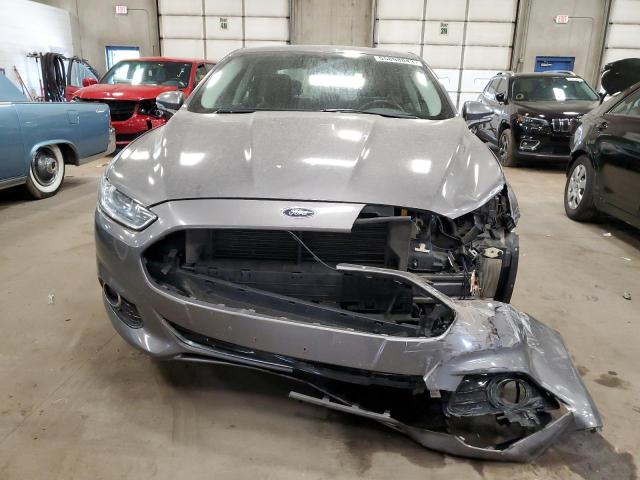 3FA6P0K92ER271026 - 2014 FORD FUSION TITANIUM GRAY photo 5