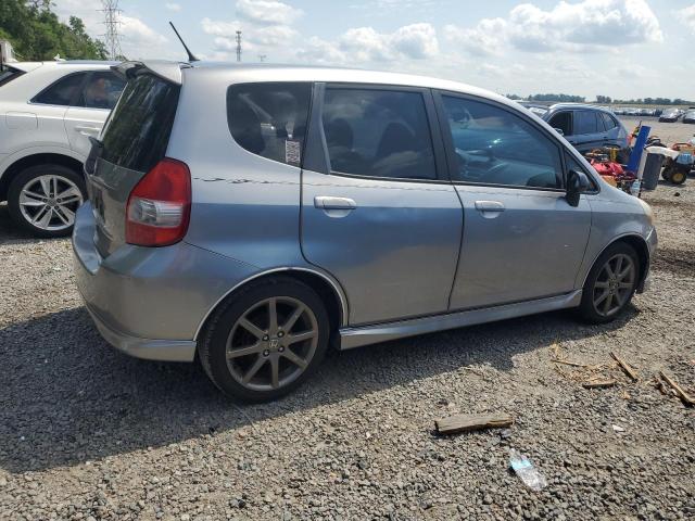 JHMGD38637S041300 - 2007 HONDA FIT S ნაცრისფერი ფოტო 3