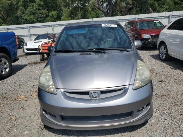 JHMGD38637S041300 - 2007 HONDA FIT S ნაცრისფერი ფოტო 5