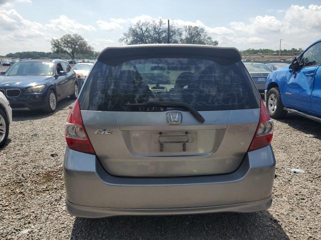 JHMGD38637S041300 - 2007 HONDA FIT S ნაცრისფერი ფოტო 6