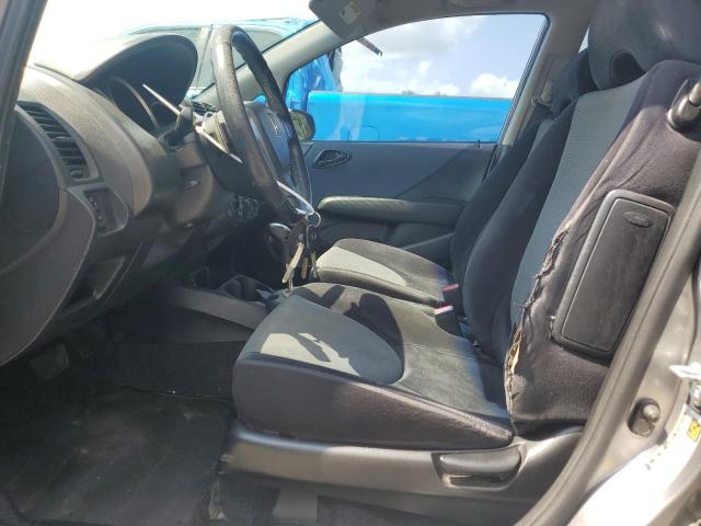 JHMGD38637S041300 - 2007 HONDA FIT S ნაცრისფერი ფოტო 7