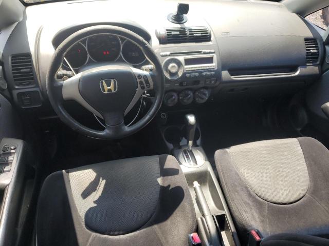 JHMGD38637S041300 - 2007 HONDA FIT S ნაცრისფერი ფოტო 8