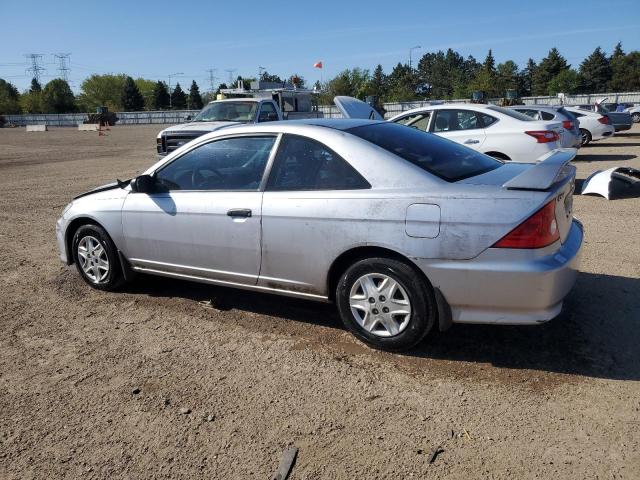 1HGEM21134L057246 - 2004 HONDA CIVIC DX VP SILVER photo 2