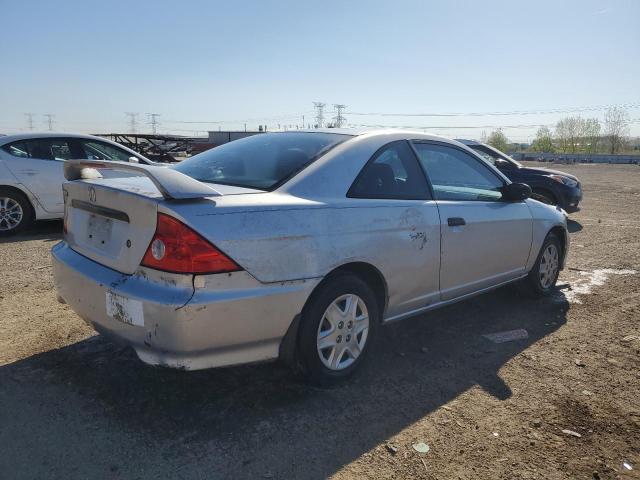 1HGEM21134L057246 - 2004 HONDA CIVIC DX VP SILVER photo 3