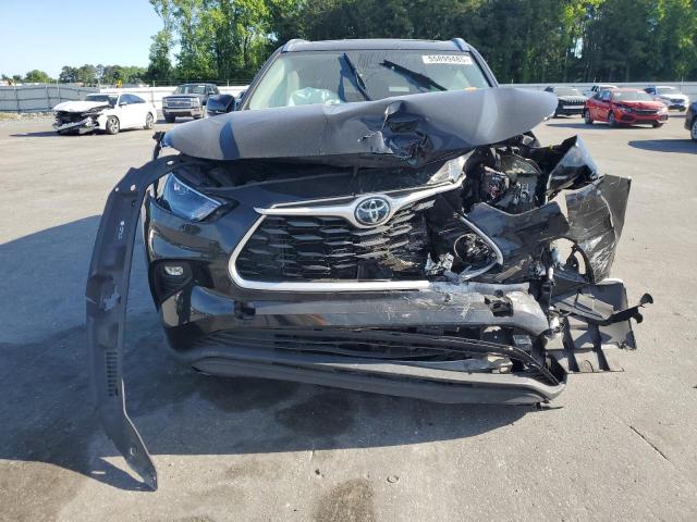 5TDGZRAH2MS043917 - 2021 TOYOTA HIGHLANDER XLE BLACK photo 5