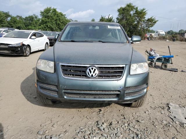 WVGBC77L44D062973 - 2004 VOLKSWAGEN TOUAREG 3.2 GREEN photo 5