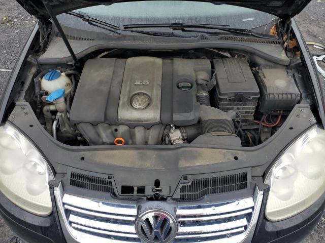 3VWEF71K87M154683 - 2007 VOLKSWAGEN JETTA WOLFSBURG 黑色 照片 11