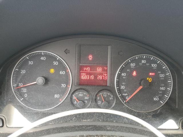 3VWEF71K87M154683 - 2007 VOLKSWAGEN JETTA WOLFSBURG 黑色 照片 9