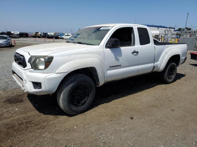 5TFTX4GN2CX009585 - 2012 TOYOTA TACOMA PRERUNNER ACCESS CAB WHITE photo 1