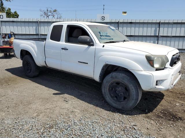 5TFTX4GN2CX009585 - 2012 TOYOTA TACOMA PRERUNNER ACCESS CAB WHITE photo 4
