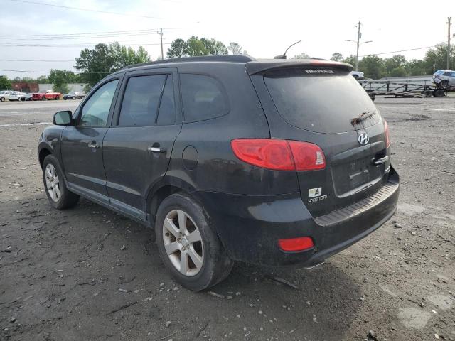 5NMSH13E08H192109 - 2008 HYUNDAI SANTA FE SE BLACK photo 2